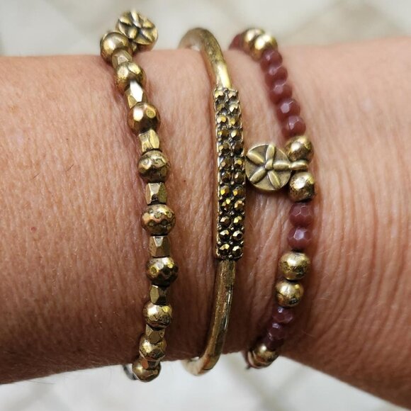 Lucky Brand Jewelry - Lucky Brand Set of Three Vintage Bracelets